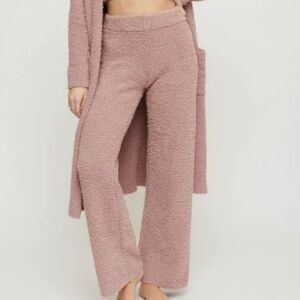 Dynamite Plush Loungewear Mauve Dusty Nude Pants